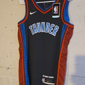 Nike Thunder Jersey with Red and Blue Accents